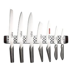 Global 8 Piece Global Knife Set With Magnetic Rack