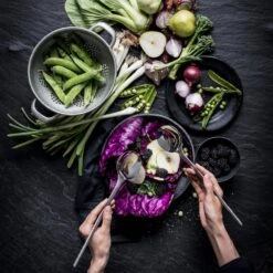 Global Global 2 Piece Salad Serving Set -Knife Sales Store global 2 piece salad serving set p569 10495 image