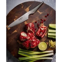 Global Accessories GCB-4535EG Global End Grain Board, 35cm Dia, 4.5cm Thick -Knife Sales Store global accessories gcb 4535eg global end grain board 35cm dia 4 5cm thick p652 12198 image