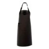 Global Accessories GL-8260BK Deluxe Leather Apron -Black