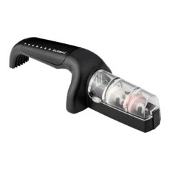 Global Accessories GS-440/BK Global Black & White Ceramic Water Sharpener