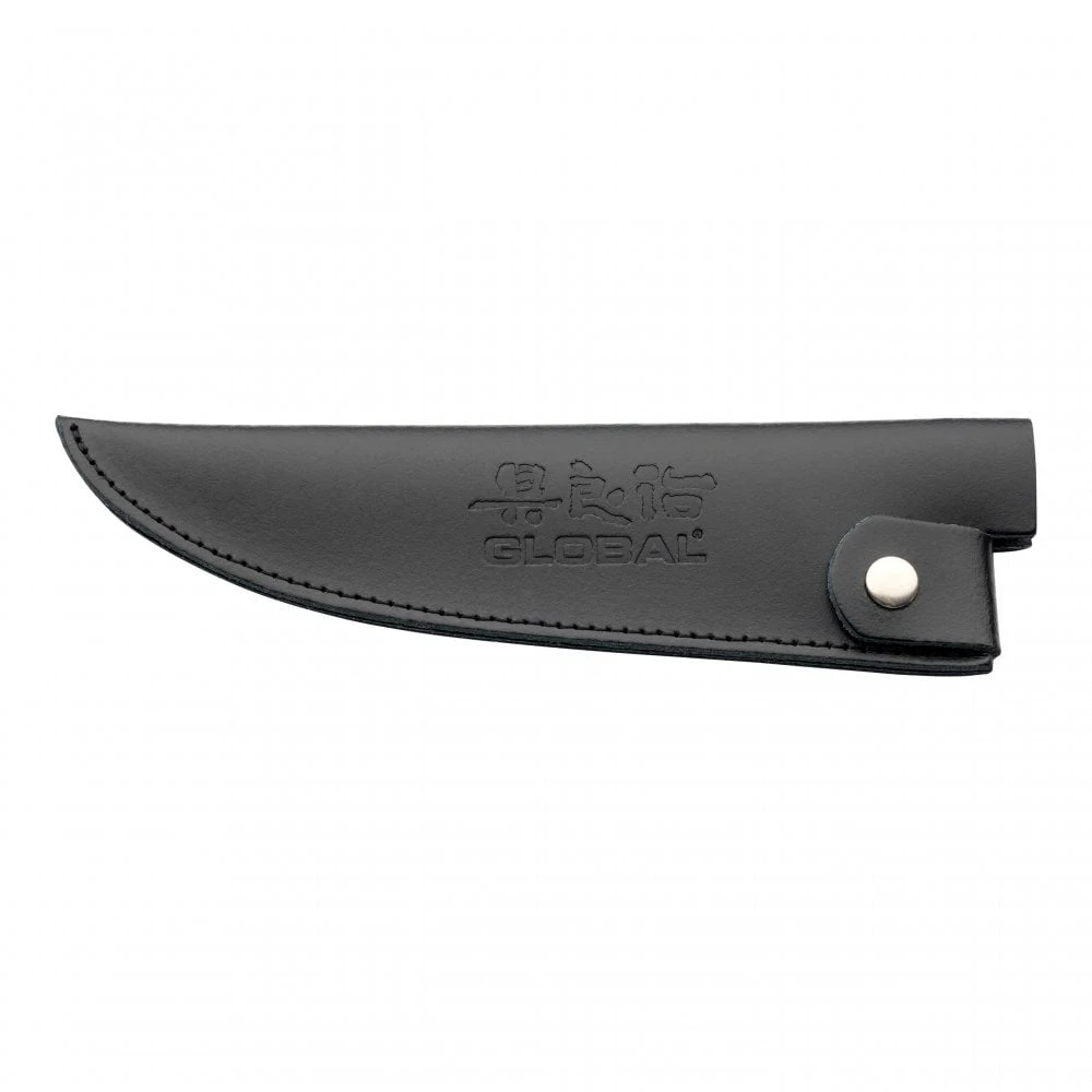 Global Accessories GSH-06/BK Global Extra Large Black Leather Knife Sheath 1 Global Accessories GSH-06/BK Global Extra Large Black Leather Knife Sheath