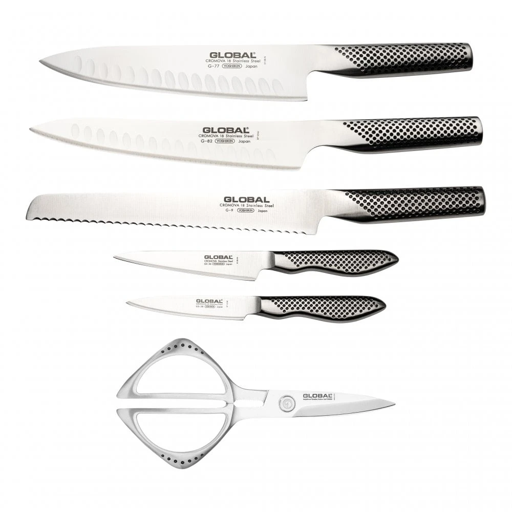 Knife Sales Store -Knife Sales Store global classic engine block 7pce knife block set p1348 7805 image