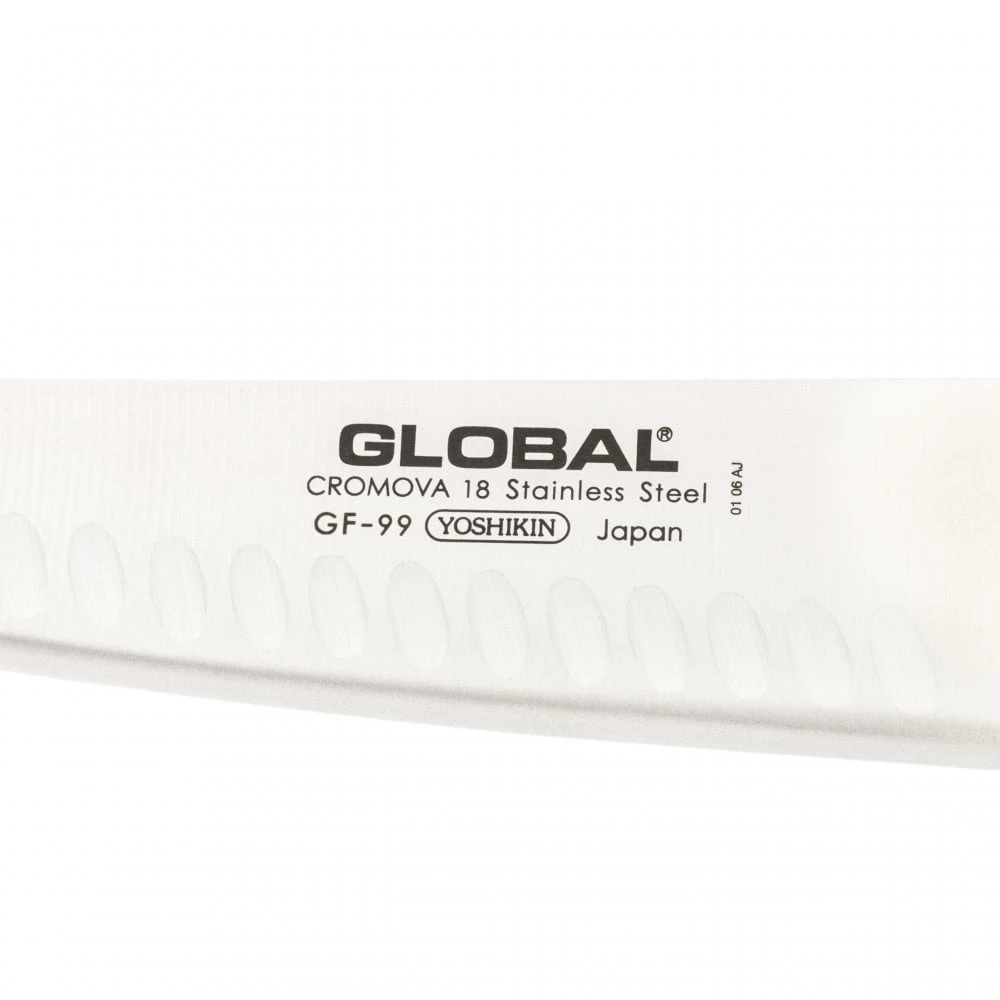 Global Forged GF-99 Global GF Cook's Knife Fluted 20.5cm Blade 2 Global Forged GF-99 Global GF Cook's Knife Fluted 20.5cm Blade - Image 2