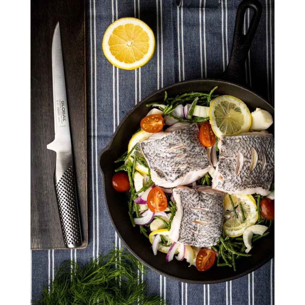Global G G-21 Boning Knife 16cm Blade 7 Global G G-21 Boning Knife 16cm Blade - Image 7