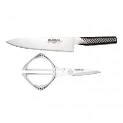 Global Knife Sets 2 Piece Kitchen Knife & Shears Set