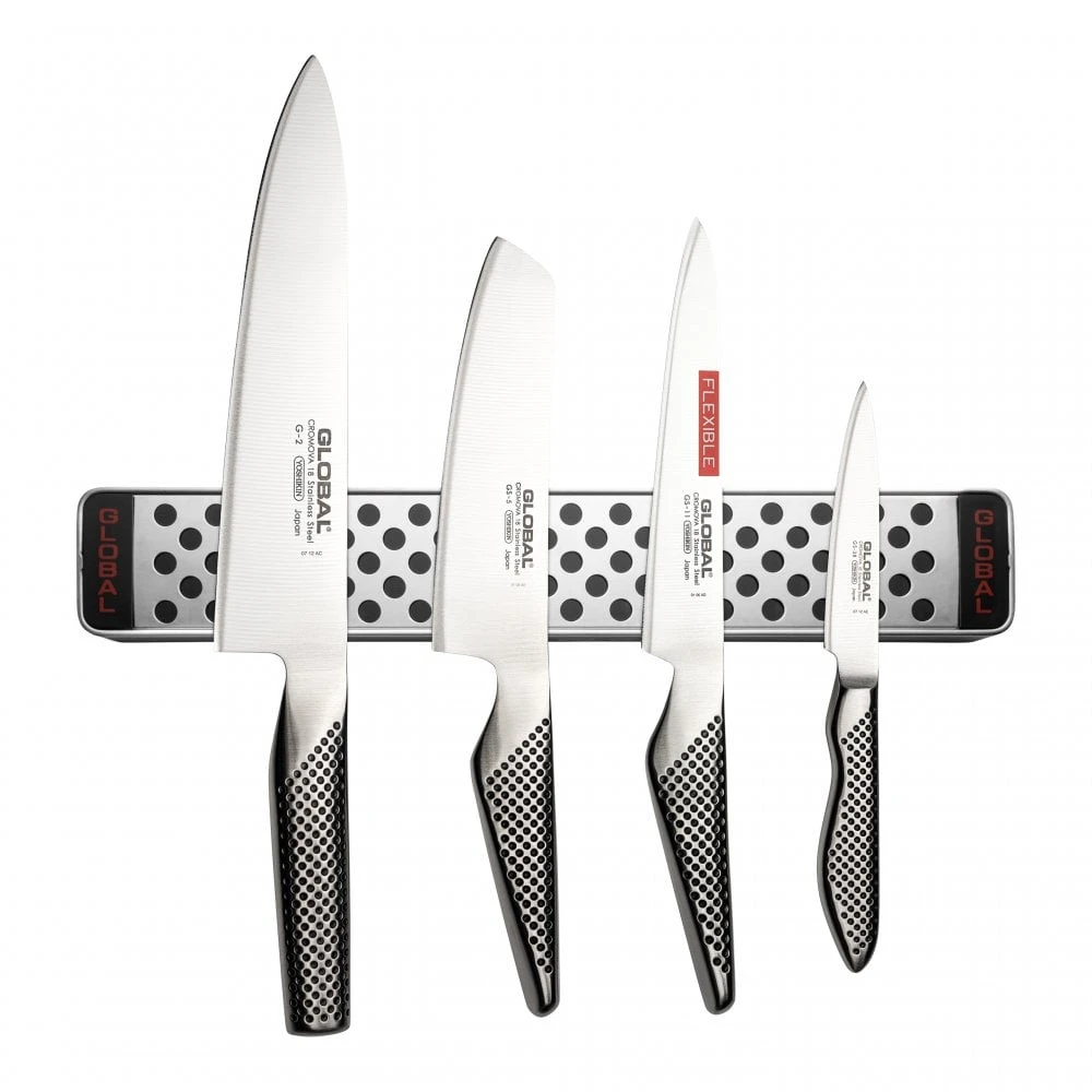 Knife Sales Store -Knife Sales Store global knife sets g 251138 m30 5 piece knife set with magnetic rack p2029 11186 image