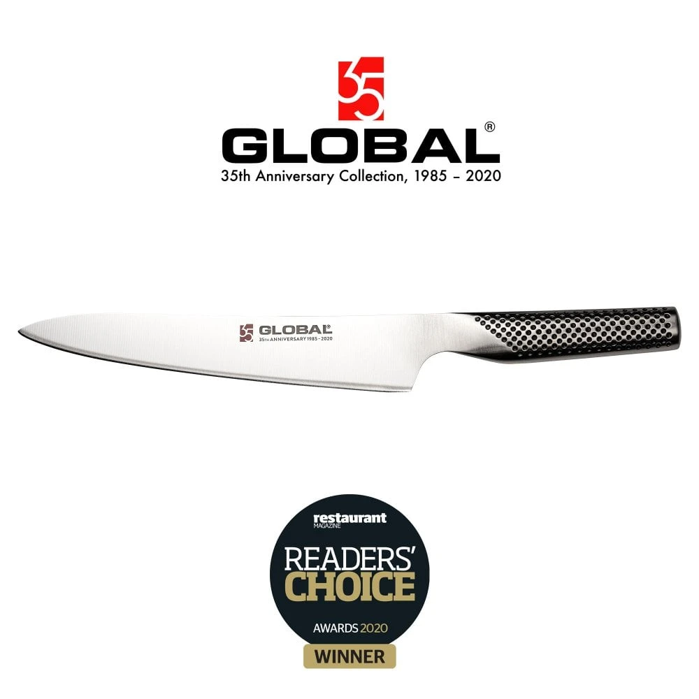 Global Knife Sets Global G-836/12ANB 35th Anniversary 12 Piece Block Set 4 Global Knife Sets Global G-836/12ANB 35th Anniversary 12 Piece Block Set - Image 4