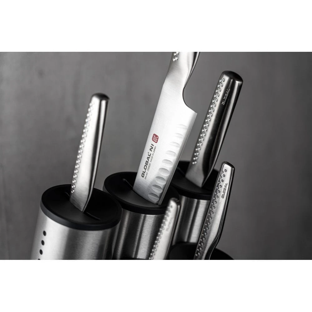 Global Ni Global NI Engine Block 6pce Knife Block Set 5 Global Ni Global NI Engine Block 6pce Knife Block Set - Image 5