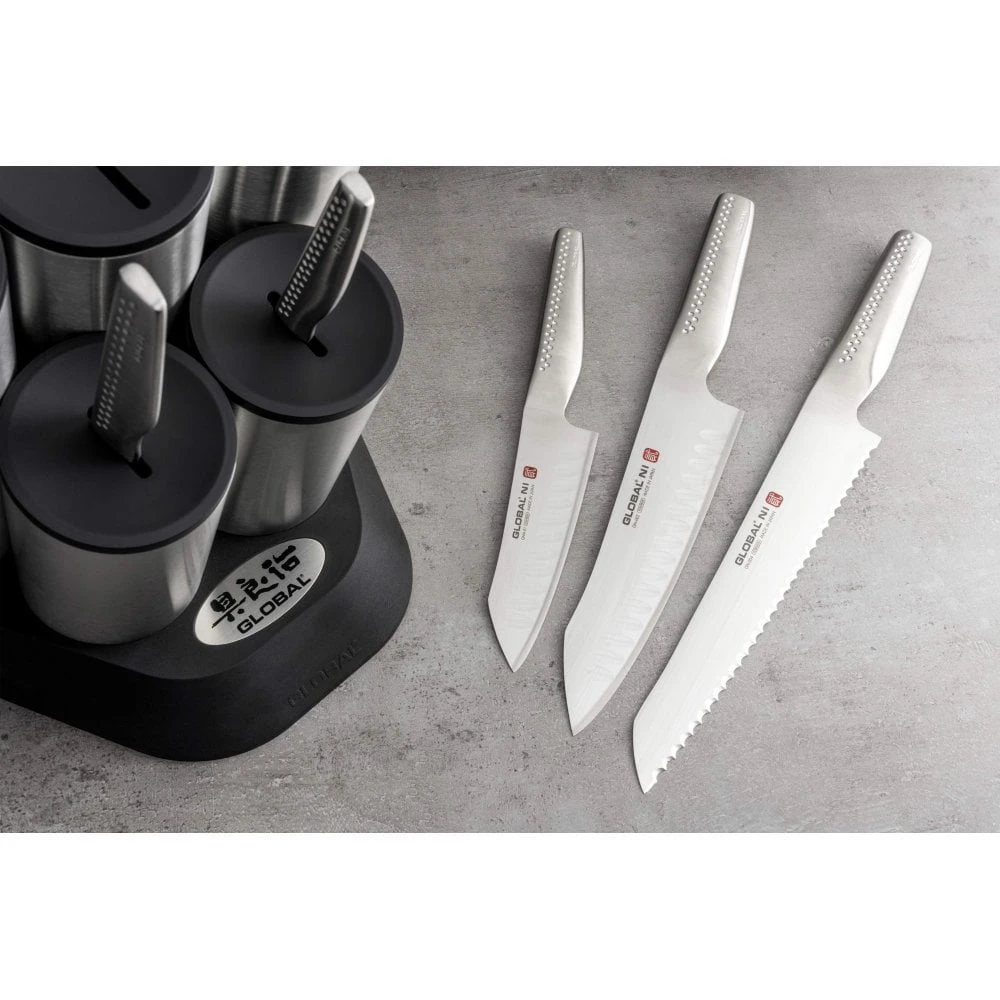 Global Ni Global NI Engine Block 6pce Knife Block Set 6 Global Ni Global NI Engine Block 6pce Knife Block Set - Image 6