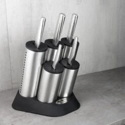 Global Ni Global NI Engine Block 6pce Knife Block Set 10 Global Ni Global NI Engine Block 6pce Knife Block Set -Knife Sales Store global ni engine block 6pce knife block set p1350 7968 image
