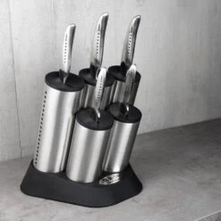 Global SAI Global Sai Engine Block 6pc Knife Block Set -Knife Sales Store global sai engine block 6pc knife block set p1349 7972 image