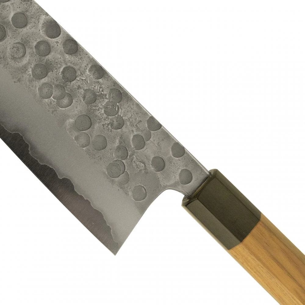 Matsubara Hamono TNK-T240GY-WN Tanaka Tsuchime Super Aogami 24cm Aogami Chef's/Gyuto Knife 2 Matsubara Hamono TNK-T240GY-WN Tanaka Tsuchime Super Aogami 24cm Aogami Chef's/Gyuto Knife - Image 2