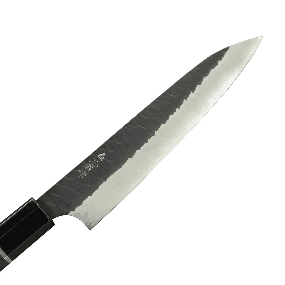 Nigara Hamono NIGH-01/T-ES Nigara Hamono Kurouchi Tsuchime SG-2 15cm Petty Knife 2 Nigara Hamono NIGH-01/T-ES Nigara Hamono Kurouchi Tsuchime SG-2 15cm Petty Knife - Image 2