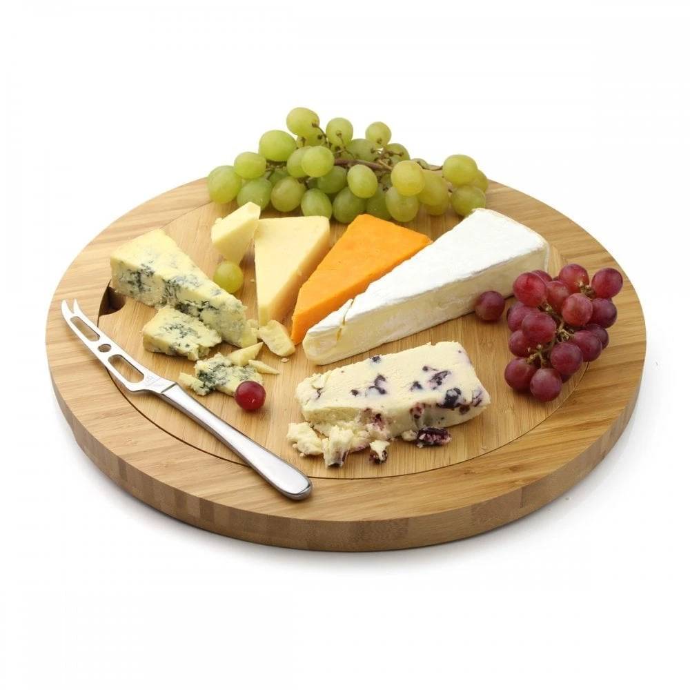 Rockingham Forest 5-in-1 Deluxe Bamboo Multi-board Set, Round 2 Rockingham Forest 5-in-1 Deluxe Bamboo Multi-board Set, Round - Image 2