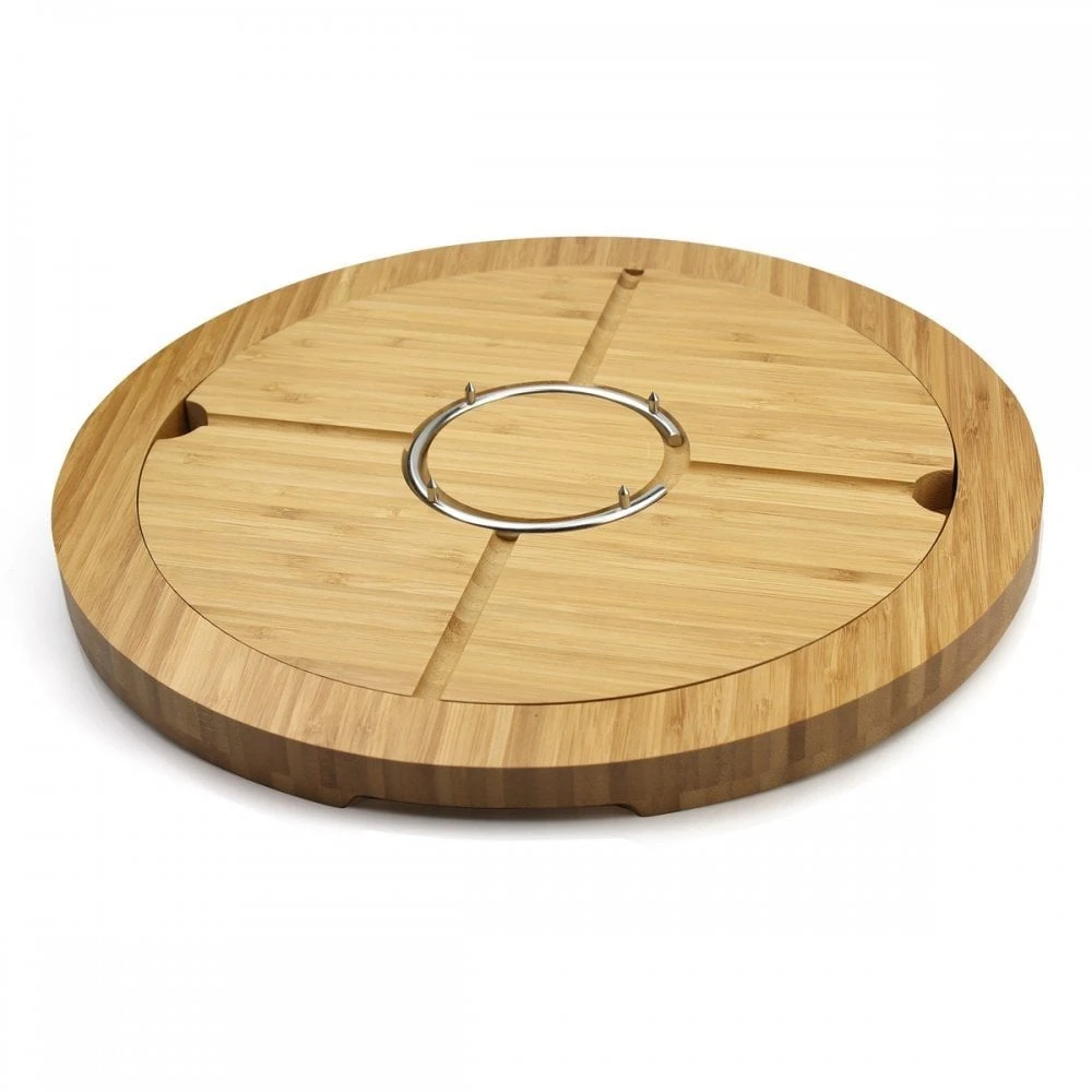 Rockingham Forest 5-in-1 Deluxe Bamboo Multi-board Set, Round 4 Rockingham Forest 5-in-1 Deluxe Bamboo Multi-board Set, Round - Image 4