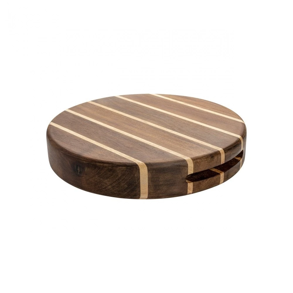 Rockingham Forest Rockingham Forest Extra Thick Multi-wood Round Cutting Board 1 Rockingham Forest Rockingham Forest Extra Thick Multi-wood Round Cutting Board