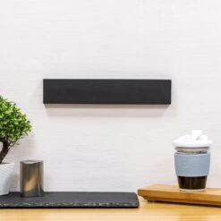 Rockingham Forge 30cm Magnetic Rubber Wood Knife Rack With Wall Fixings, Cherry Black -Knife Sales Store rockingham forge 30cm magnetic rubber wood knife rack with wall fixings cherry black p994 4455 image