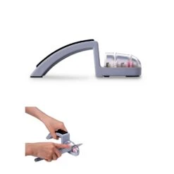 MinoSharp SH-220/GB MinoSharp Shinkansen Sharpener, Grey & Black 5 MinoSharp SH-220/GB MinoSharp Shinkansen Sharpener, Grey & Black -Knife Sales Store sh 220 gb minosharp shinkansen sharpener grey black p126 6936 image