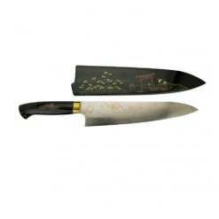 Takeshi Saji Takeshi Saji Makie -Art R2 AOGAMI NO.2 Coloured Damascus Japanese Chef's Gyuuto Knife 240mm With Urushi Laquered Saya And Custom Handle TORI FUJI On Lake 5 Takeshi Saji Takeshi Saji Makie -Art R2 AOGAMI NO.2 Coloured Damascus Japanese Chef's Gyuuto Knife 240mm With Urushi Laquered Saya And Custom Handle TORI FUJI On Lake -Knife Sales Store takeshi saji makie art r2 aogami no 2 coloured damascus japanese chefs gyuuto knife 240mm with urushi laquered saya and custom handle tori fuji on lake p2121 12030 image