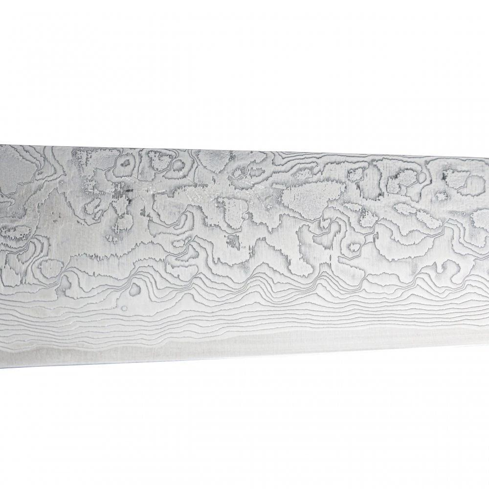 Takeshi Saji Takeshi Saji R2 Damascus Diamond-finish Gyuto240 With Deer Horn Handle (Ethically Sourced) 2 Takeshi Saji Takeshi Saji R2 Damascus Diamond-finish Gyuto240 With Deer Horn Handle (Ethically Sourced) - Image 2