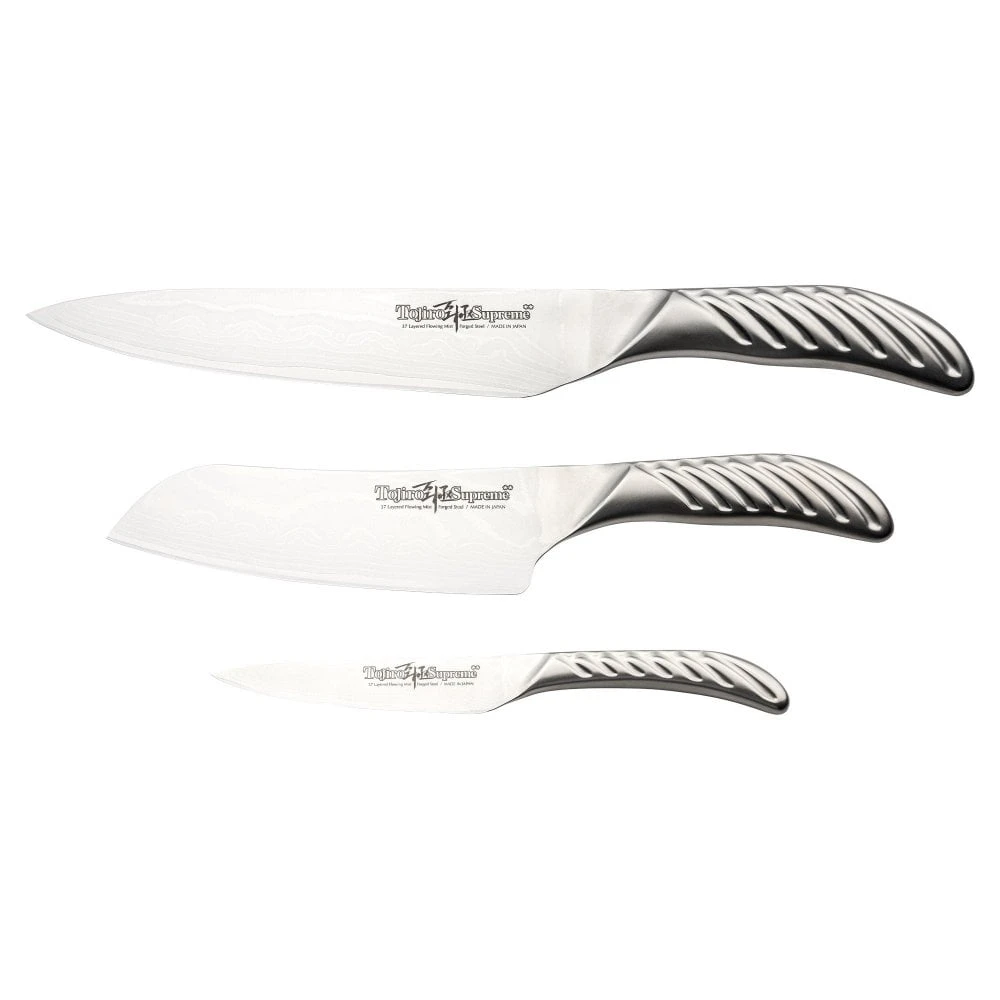 Tojiro Supreme Tojiro Supreme 3 Piece Knife Set 1 Tojiro Supreme Tojiro Supreme 3 Piece Knife Set