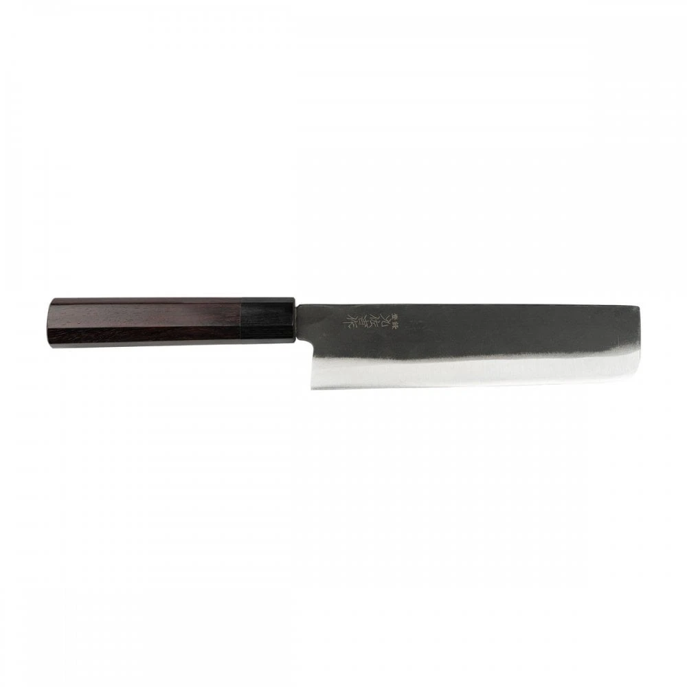 Yoshida Hamono Kyusakichi Kyusakichi Aogami Super Blue Steel 18cm Nakiri Knife 1 Yoshida Hamono Kyusakichi Kyusakichi Aogami Super Blue Steel 18cm Nakiri Knife
