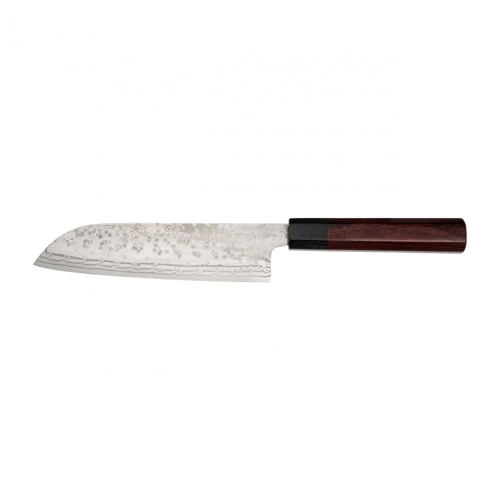 Yoshida Hamono Kyusakichi Yoshida Hamono ZDP-189-7404 18cm Damascus Santoku Knife 1 Yoshida Hamono Kyusakichi Yoshida Hamono ZDP-189-7404 18cm Damascus Santoku Knife