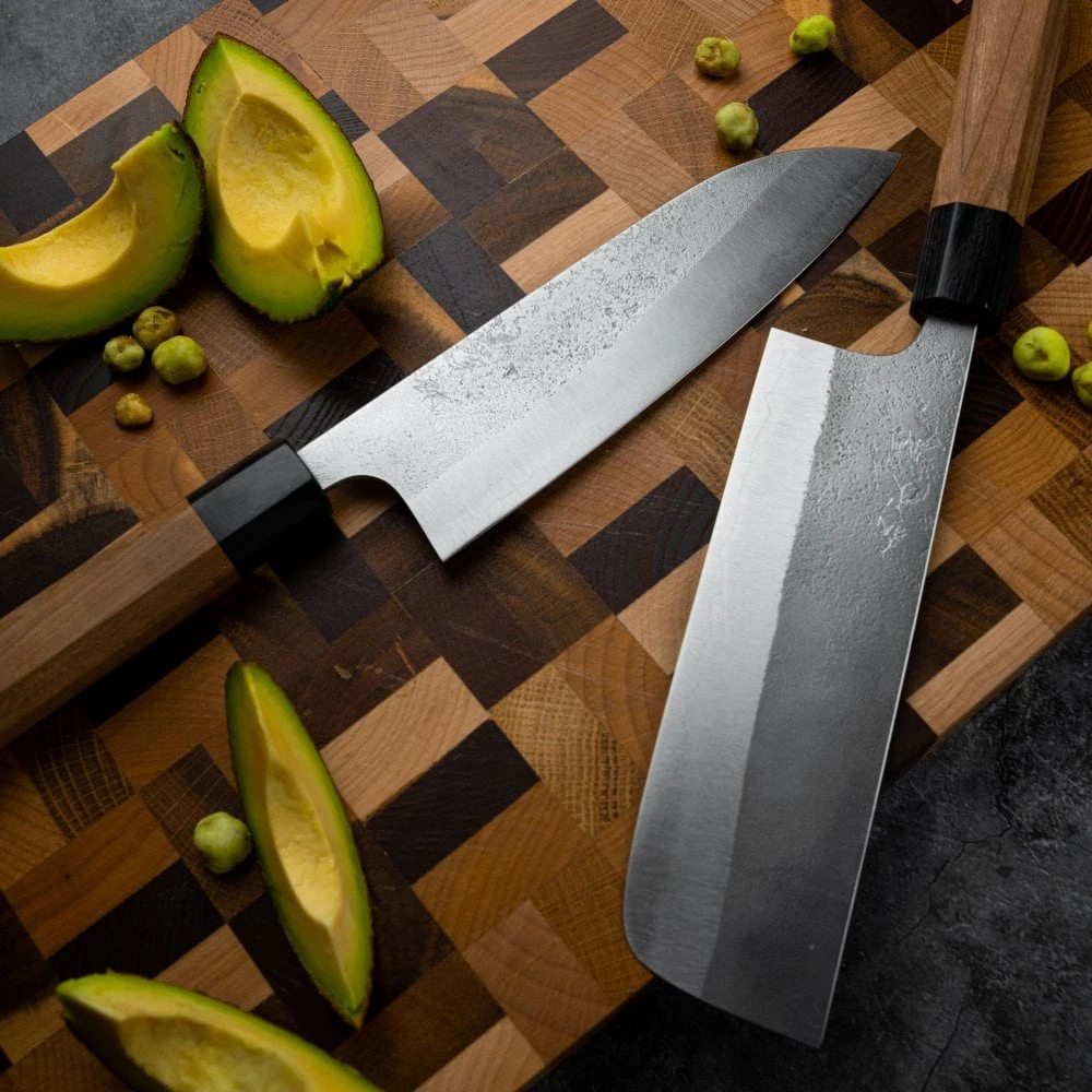 Yoshimi Kato Yoshimi Kato 16.5cm Nakiri Knife Aogami Super 4 Yoshimi Kato Yoshimi Kato 16.5cm Nakiri Knife Aogami Super - Image 4