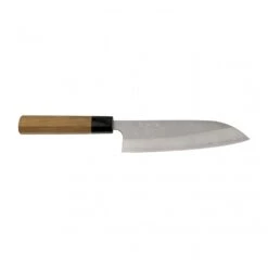 Yoshimi Kato 16.5cm Santoku Knife Aogami Super
